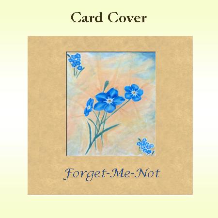 Forget Me Not Keepsake
