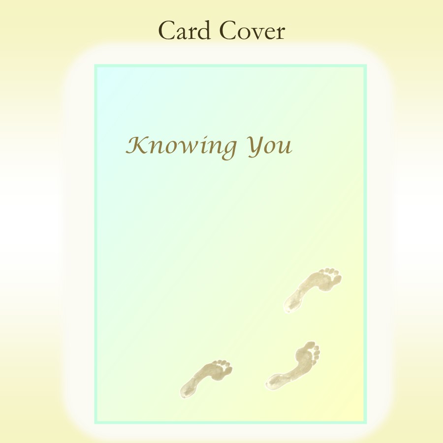 Knowing You Keepsake